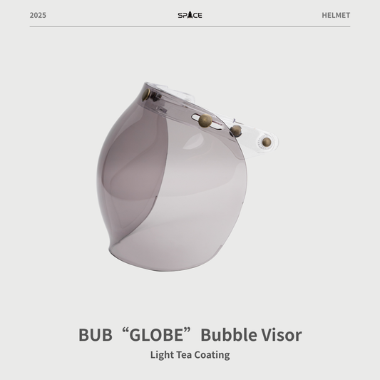 BUB “GLOBE” Bubble Visor - Light Tea Coating