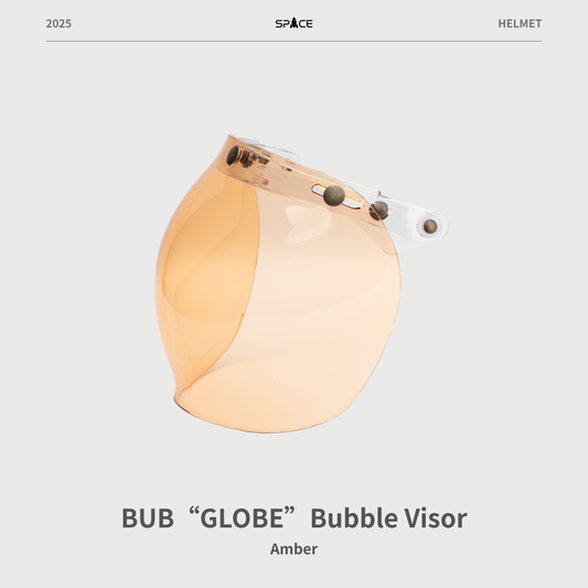 BUB “GLOBE” Bubble Visor - Amber